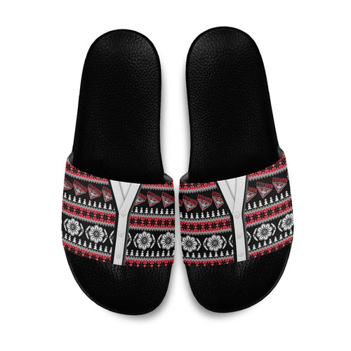 Essendon Football Christmas Slide Sandals Aboriginal Seamless Cardigan Inspired