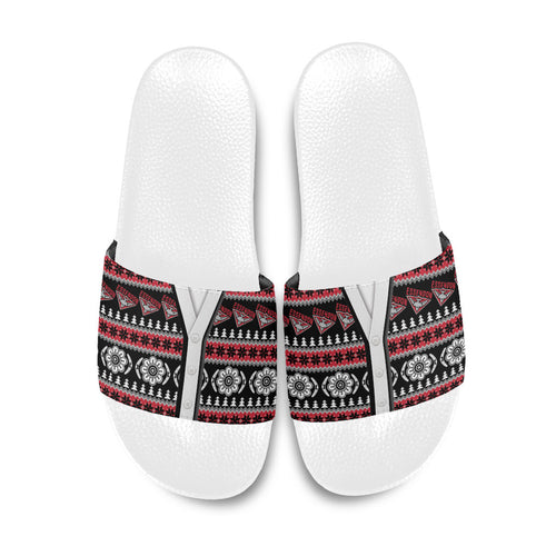 Essendon Football Christmas Slide Sandals Aboriginal Seamless Cardigan Inspired