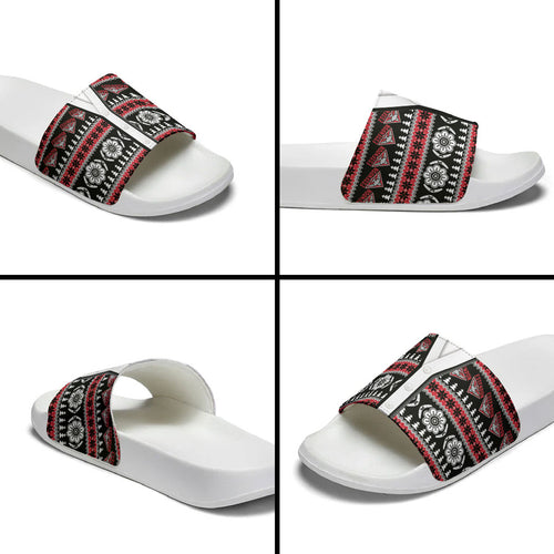 Essendon Football Christmas Slide Sandals Aboriginal Seamless Cardigan Inspired