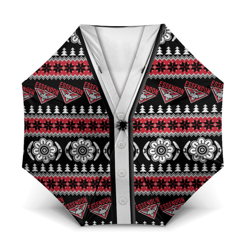 Essendon Football Christmas Umbrella Aboriginal Seamless Cardigan Inspired