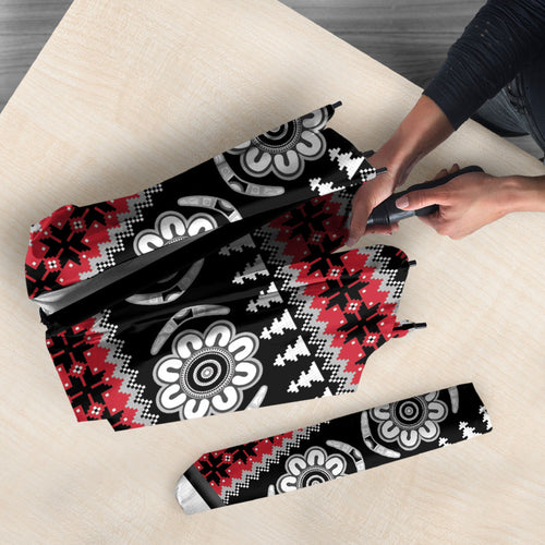 Essendon Football Christmas Umbrella Aboriginal Seamless Cardigan Inspired