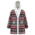 Essendon Football Christmas Wearable Blanket Hoodie Aboriginal Seamless Cardigan Inspired