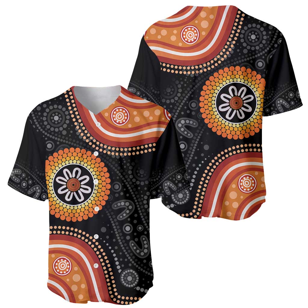 Australia Aboriginal Art Baseball Jersey Indigenous Proud
