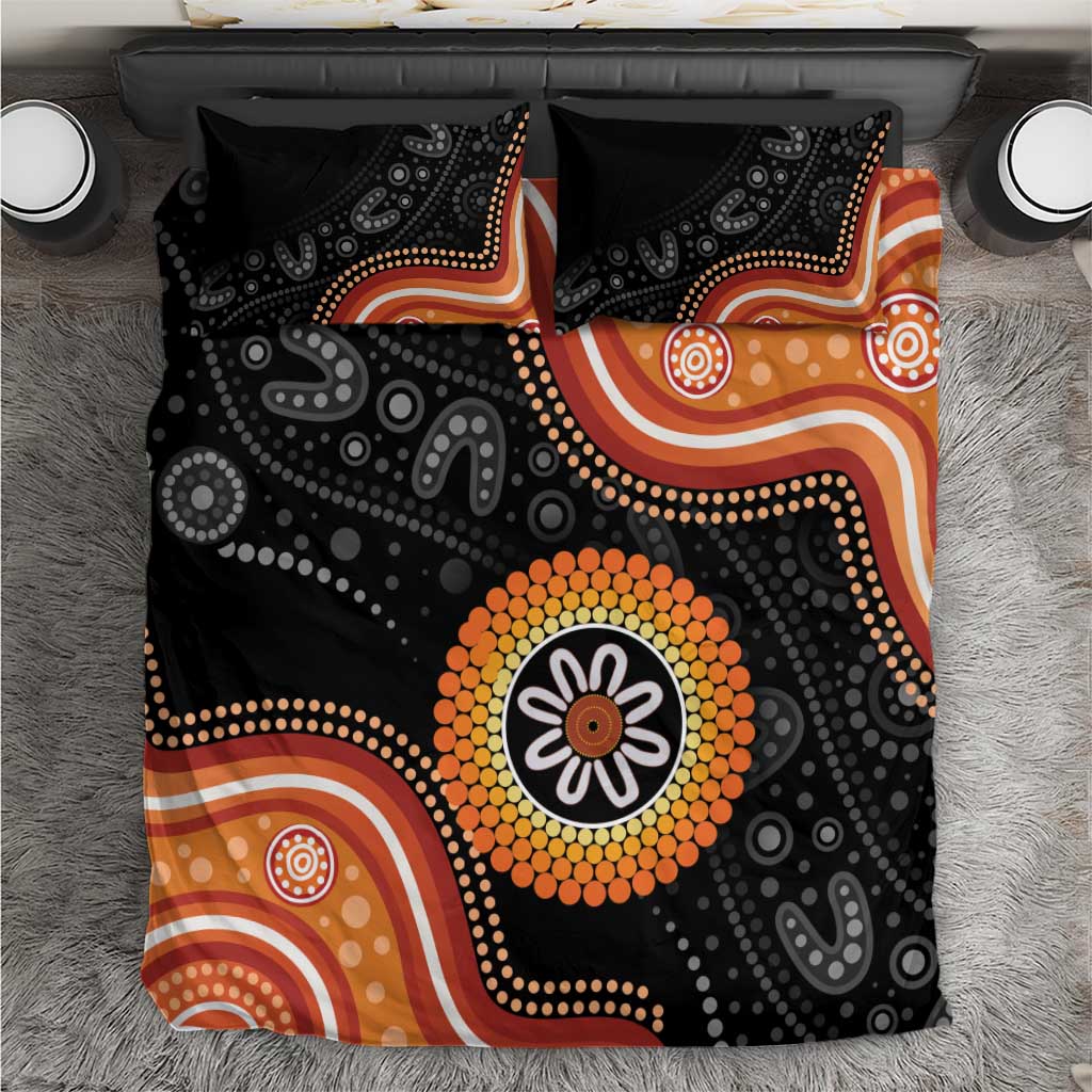 Australia Aboriginal Art Bedding Set Indigenous Proud