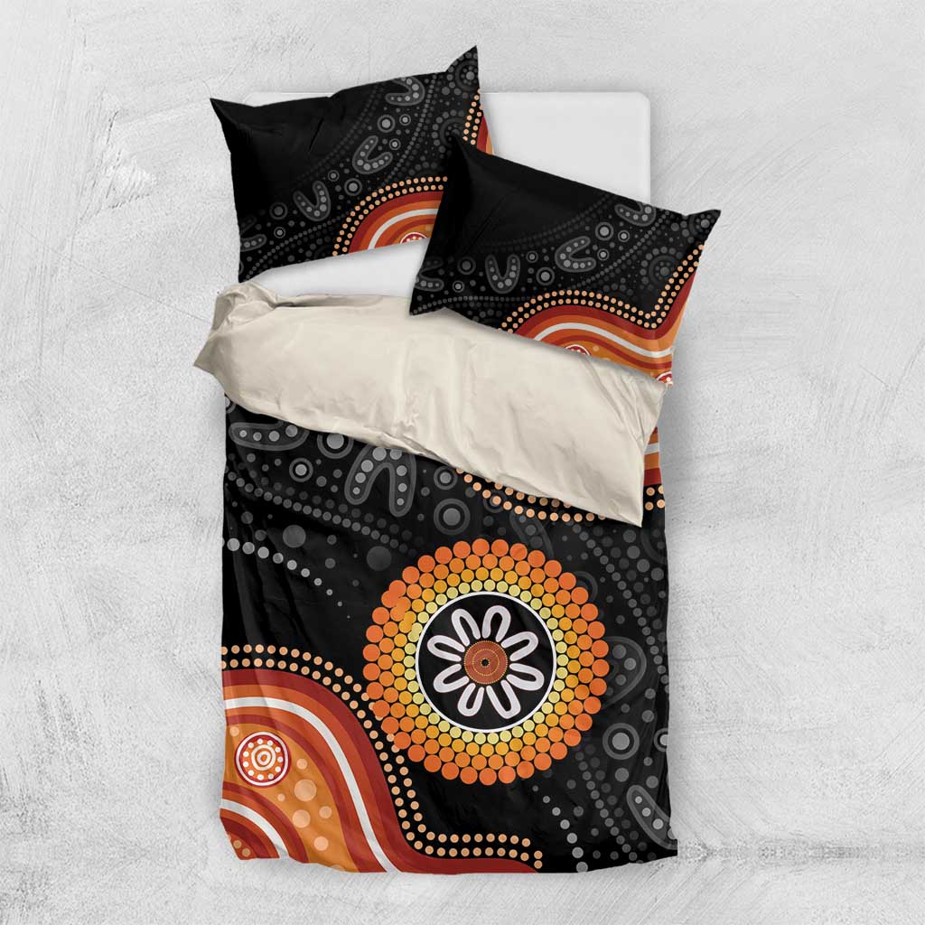 Australia Aboriginal Art Bedding Set Indigenous Proud