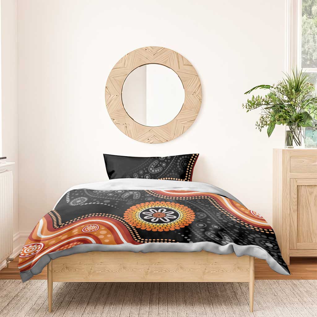 Australia Aboriginal Art Bedding Set Indigenous Proud