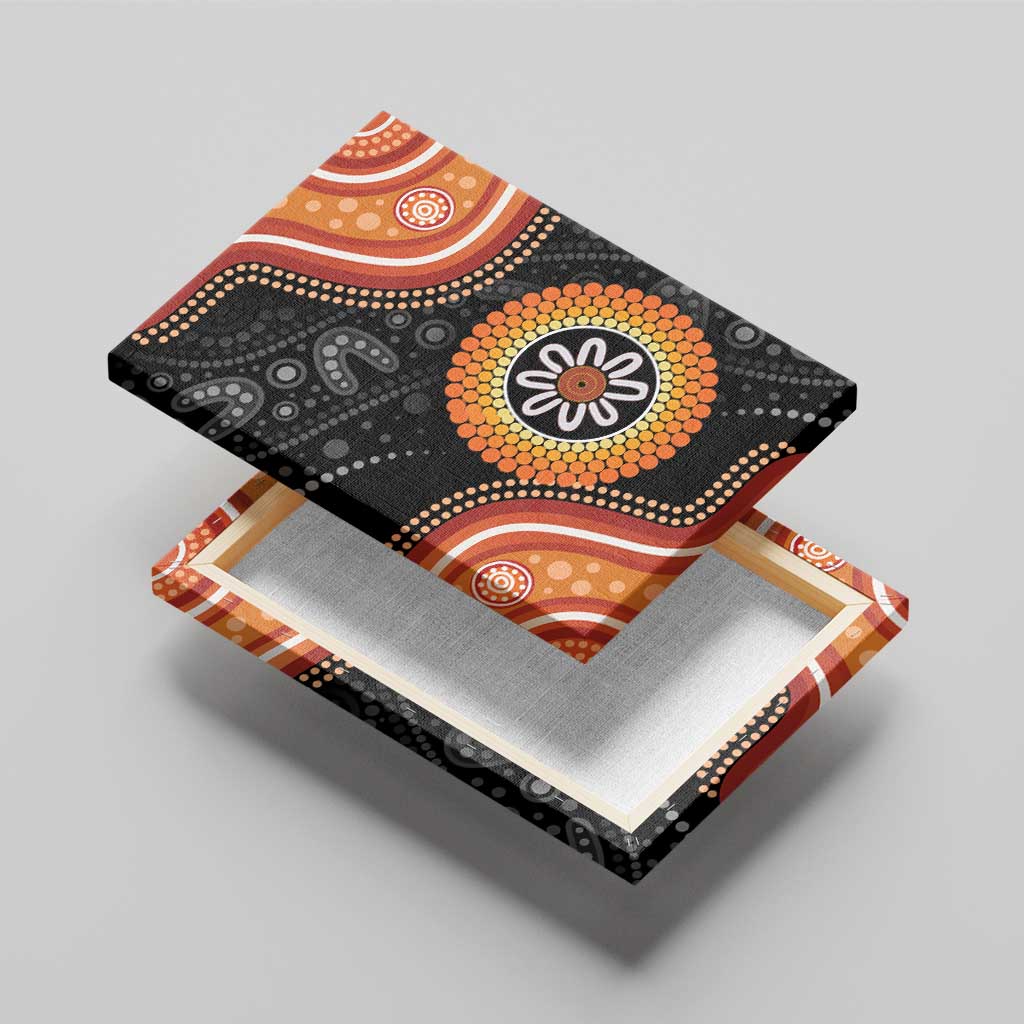 Australia Aboriginal Art Canvas Wall Art Indigenous Proud