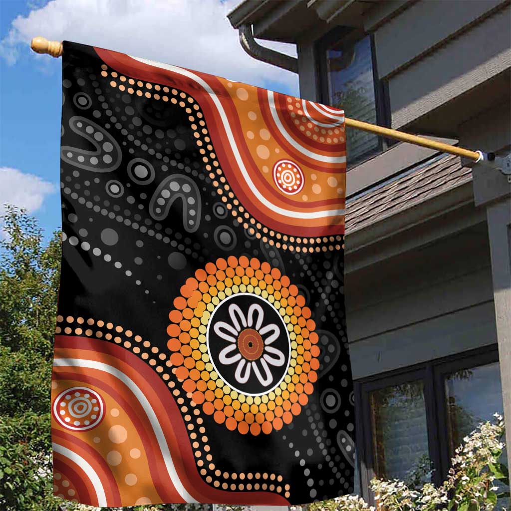 Australia Aboriginal Art Garden Flag Indigenous Proud