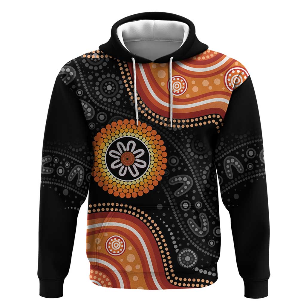 Australia Aboriginal Art Hoodie Indigenous Proud