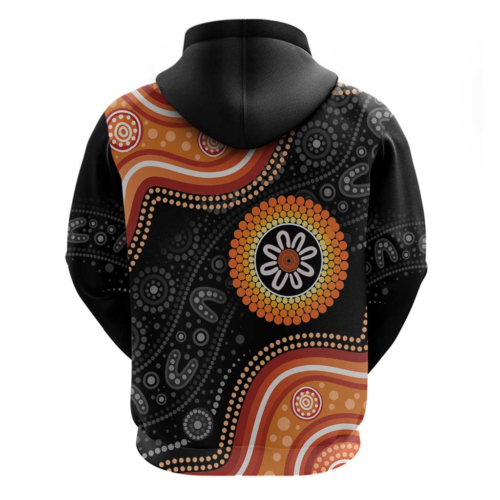 Australia Aboriginal Art Hoodie Indigenous Proud
