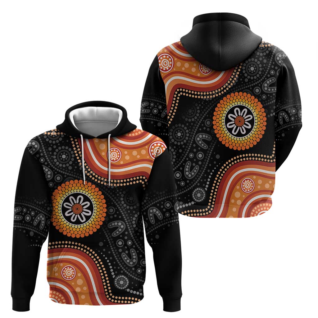Australia Aboriginal Art Hoodie Indigenous Proud