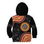 Australia Aboriginal Art Kid Hoodie Indigenous Proud