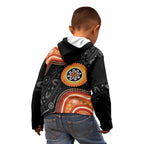 Australia Aboriginal Art Kid Hoodie Indigenous Proud