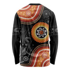 Australia Aboriginal Art Long Sleeve Shirt Indigenous Proud