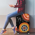 Australia Aboriginal Art Luggage Cover Indigenous Proud