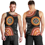 Australia Aboriginal Art Men Tank Top Indigenous Proud
