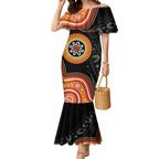 Australia Aboriginal Art Mermaid Dress Indigenous Proud
