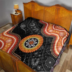 Australia Aboriginal Art Quilt Indigenous Proud