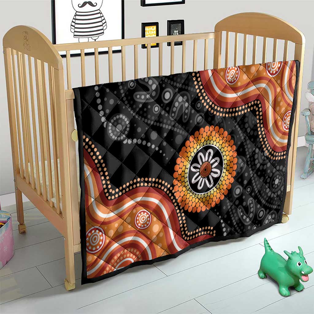Australia Aboriginal Art Quilt Indigenous Proud