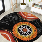 Australia Aboriginal Art Round Carpet Indigenous Proud