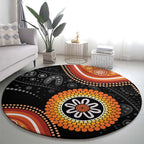 Australia Aboriginal Art Round Carpet Indigenous Proud