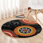 Australia Aboriginal Art Round Carpet Indigenous Proud