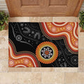 Australia Aboriginal Art Rubber Doormat Indigenous Proud