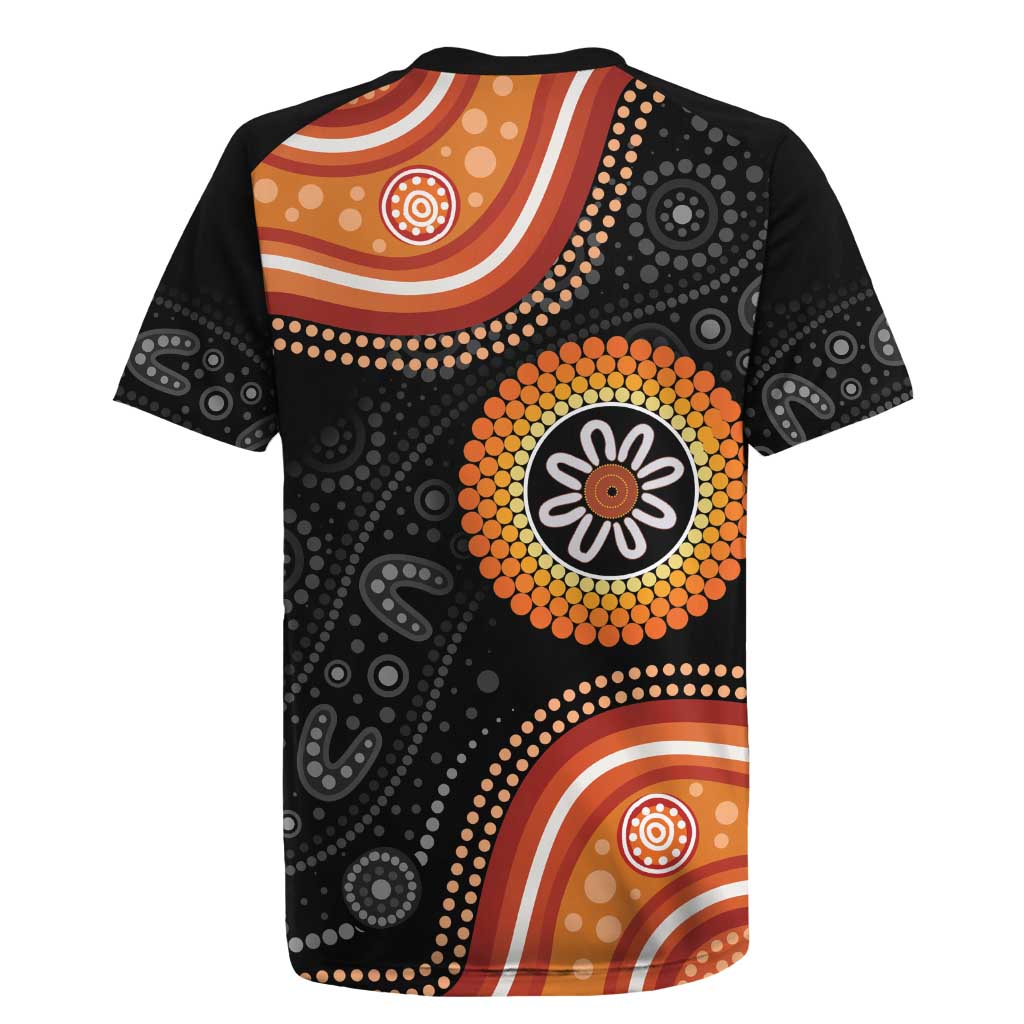 Australia Aboriginal Art Rugby Jersey Indigenous Proud