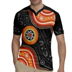 Australia Aboriginal Art Rugby Jersey Indigenous Proud