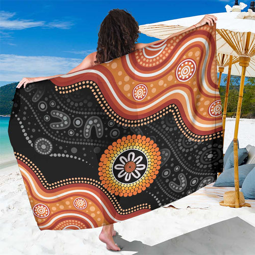 Australia Aboriginal Art Sarong Indigenous Proud