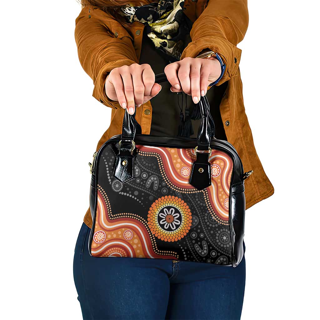 Australia Aboriginal Art Shoulder Handbag Indigenous Proud