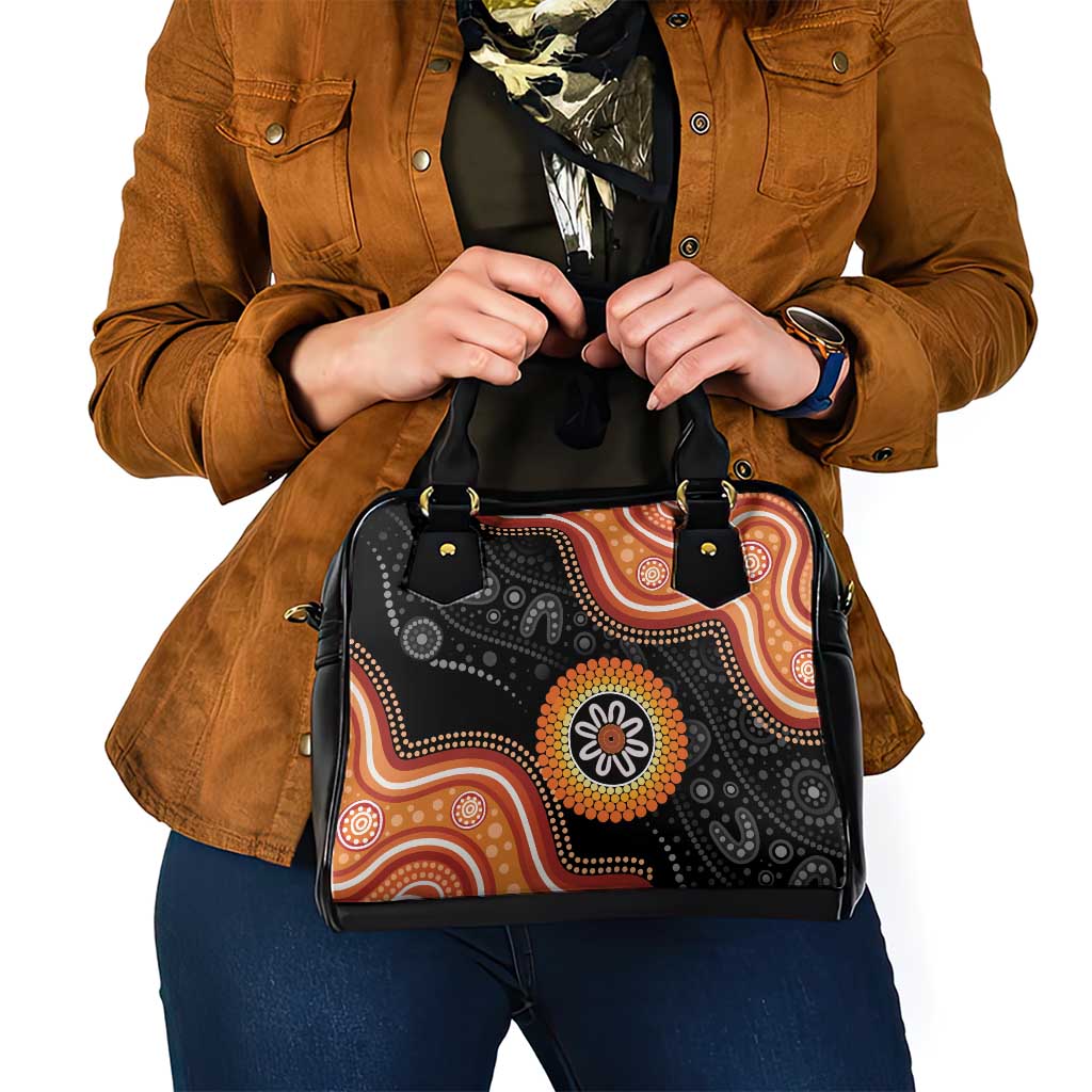 Australia Aboriginal Art Shoulder Handbag Indigenous Proud