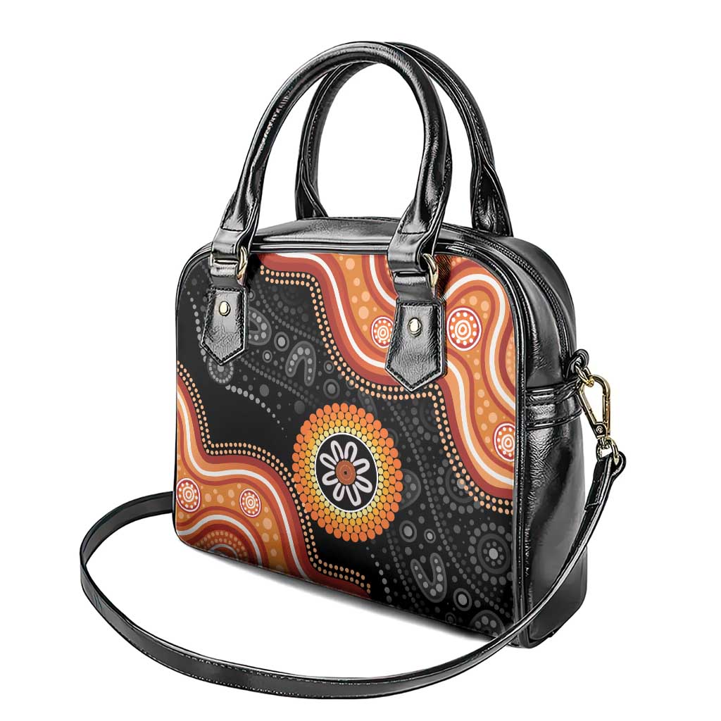 Australia Aboriginal Art Shoulder Handbag Indigenous Proud
