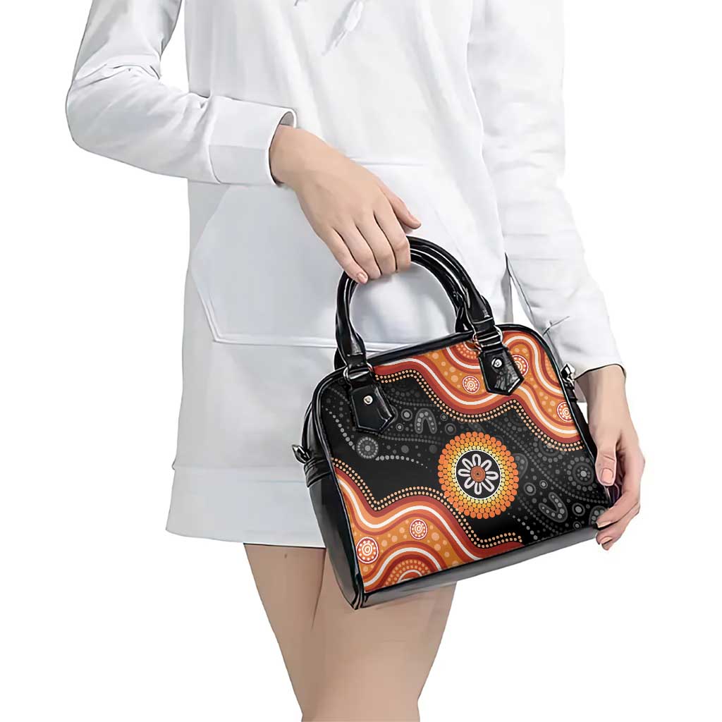 Australia Aboriginal Art Shoulder Handbag Indigenous Proud
