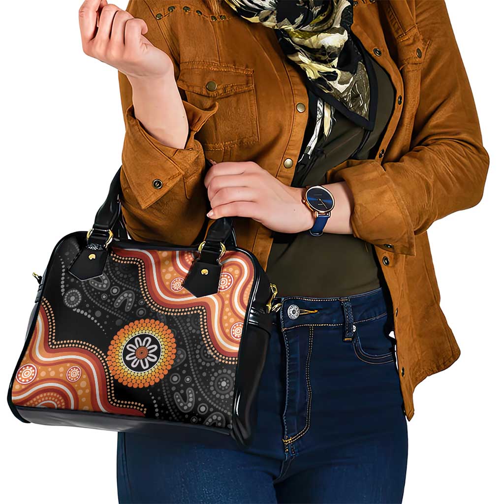 Australia Aboriginal Art Shoulder Handbag Indigenous Proud