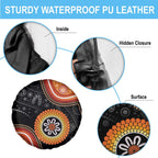 Australia Aboriginal Art Spare Tire Cover Indigenous Proud