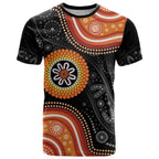 Australia Aboriginal Art T Shirt Indigenous Proud