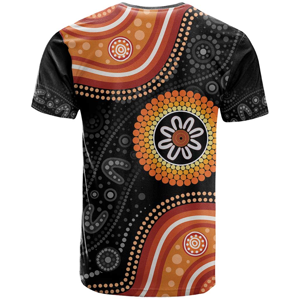 Australia Aboriginal Art T Shirt Indigenous Proud