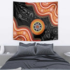 Australia Aboriginal Art Tapestry Indigenous Proud