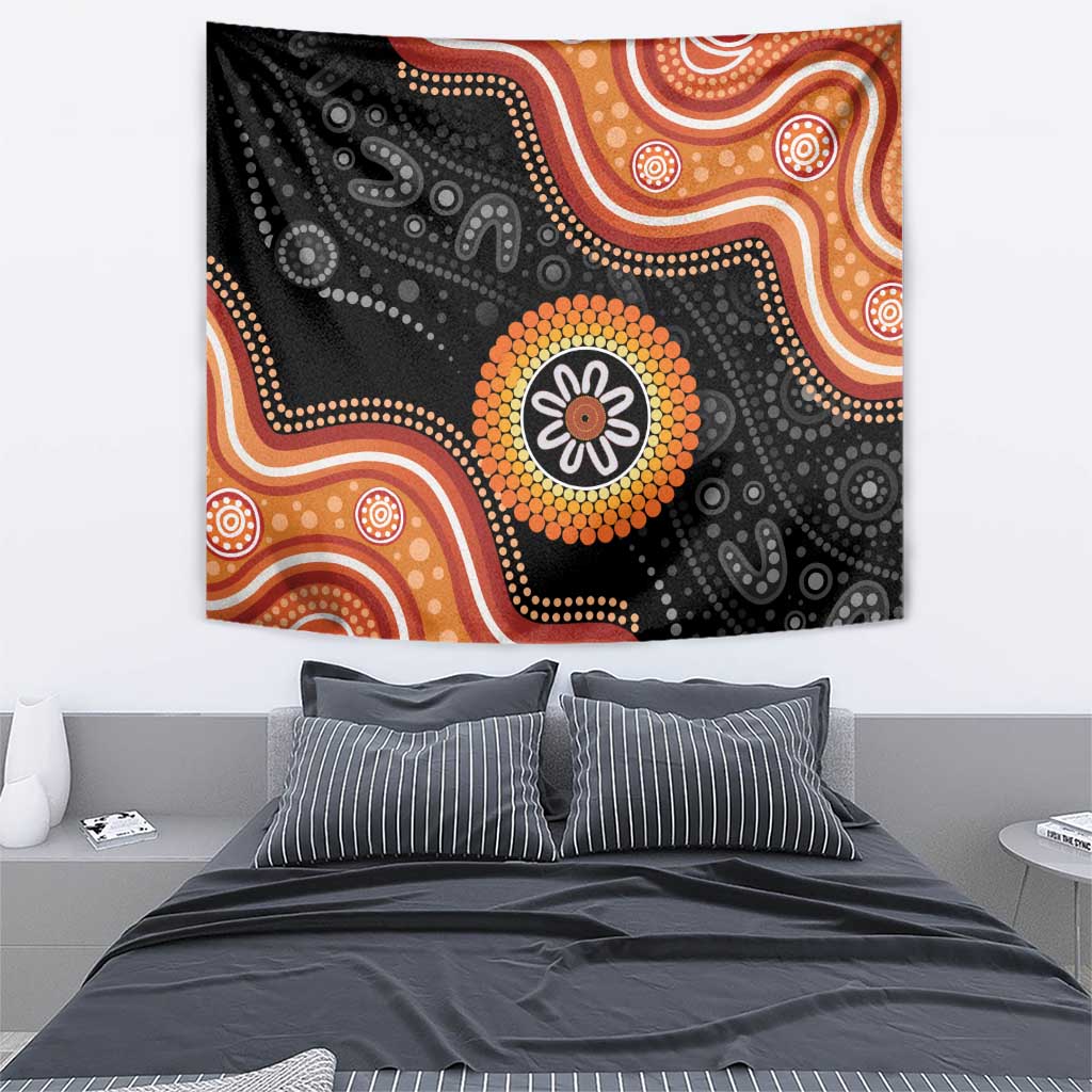 Australia Aboriginal Art Tapestry Indigenous Proud