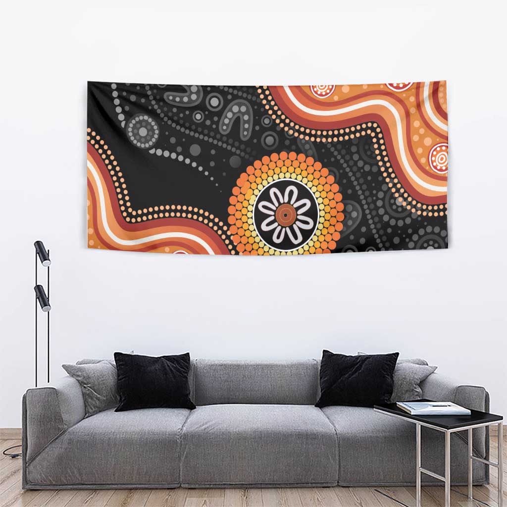 Australia Aboriginal Art Tapestry Indigenous Proud