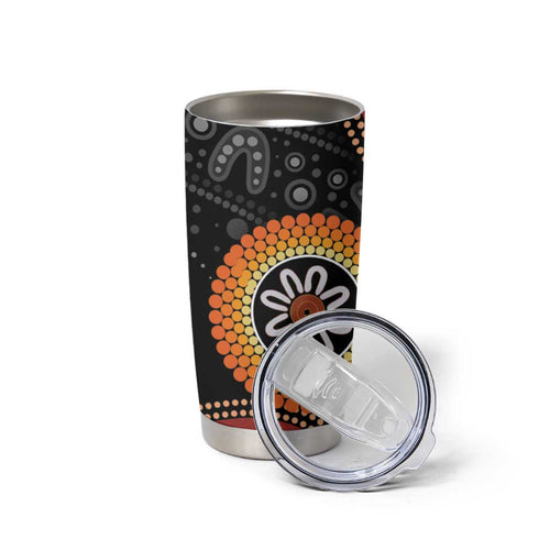Australia Aboriginal Art Tumbler Cup Indigenous Proud