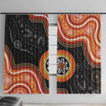 Australia Aboriginal Art Window Curtain Indigenous Proud