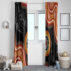 Australia Aboriginal Art Window Curtain Indigenous Proud
