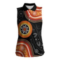 Australia Aboriginal Art Women Sleeveless Polo Shirt Indigenous Proud