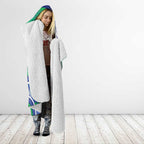 Australia Torres Strait Islanders Hooded Blanket Dhari Aboriginal Pattern