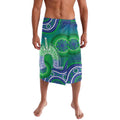 Australia Torres Strait Islanders Lavalava Dhari Aboriginal Pattern
