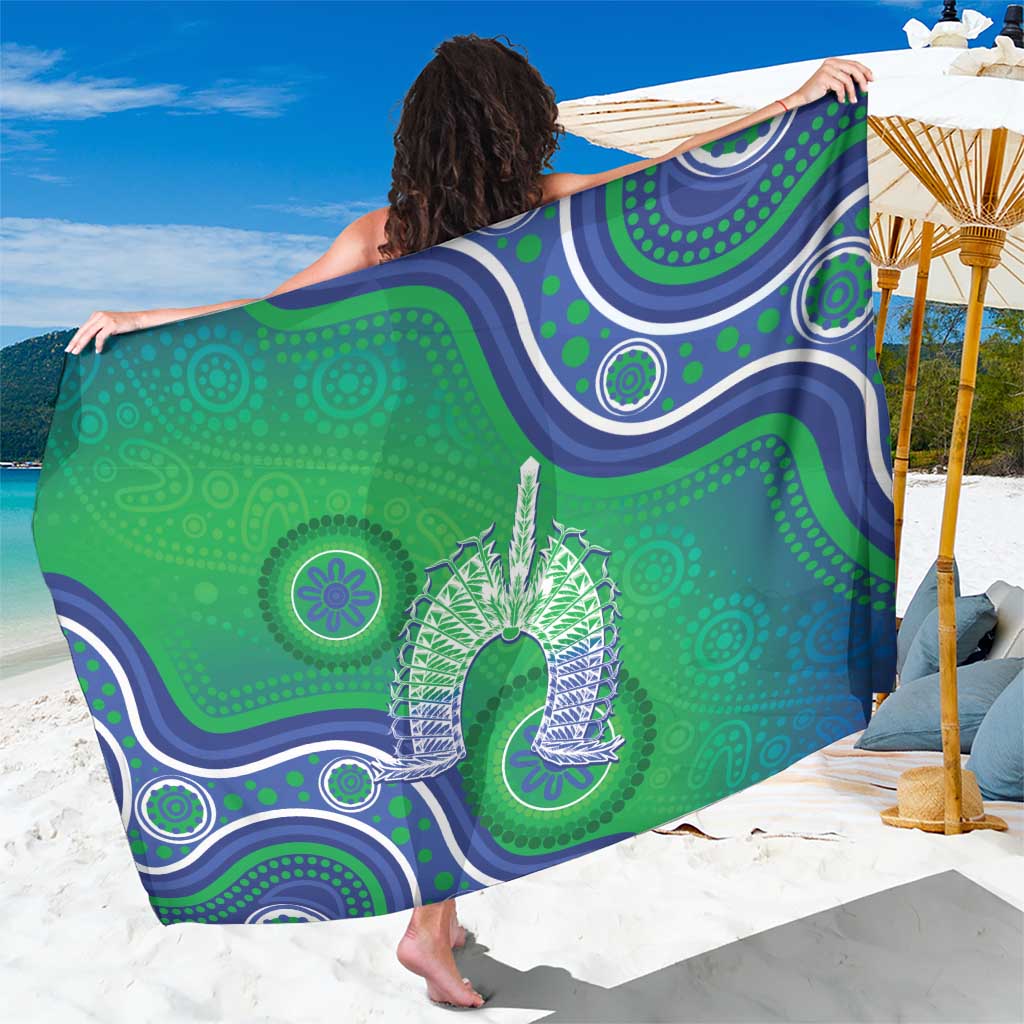 Australia Torres Strait Islanders Sarong Dhari Aboriginal Pattern
