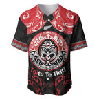 Aotearoa Toitu Te Tiriti Baseball Jersey Haka Tiki Honour The Treaty