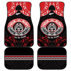 Aotearoa Toitu Te Tiriti Car Mats Haka Tiki Honour The Treaty
